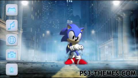 PS3 Themes » Sonic Animated
