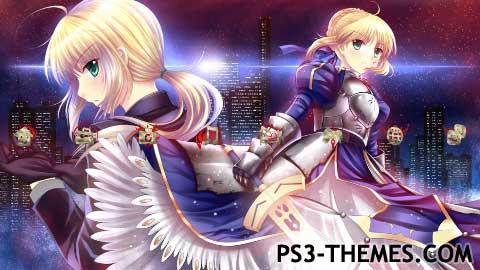 Fate (Anime series) Playstation 3 Theme - PS3 Themes