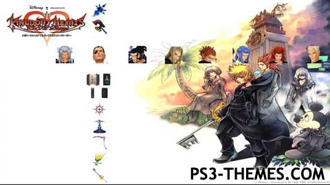 Høflig Anvendt Dare Kingdom Hearts 358/2 Days 1.5 - PS3 Themes