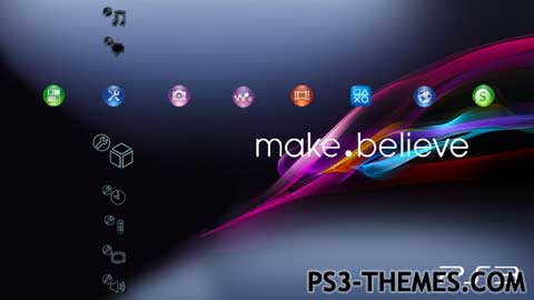 etc frynser foretrække Xperia Z Ultra Make.Believe Dynamic Theme - PS3 Themes