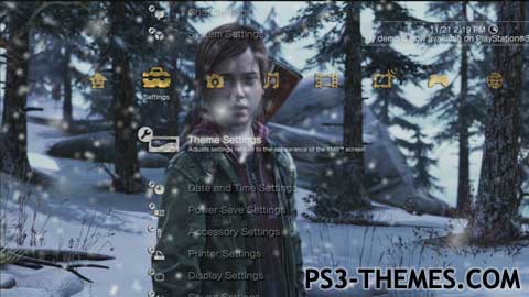 The Last Of Us – Dynamic Theme (Smoke) - PS3 Themes